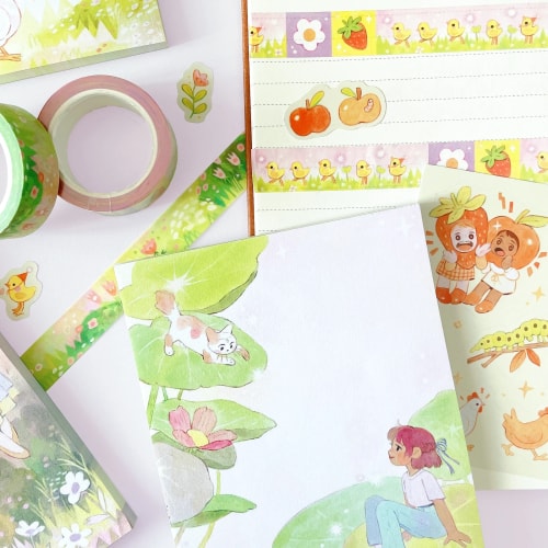 Papeterie par l'illustratrice Maud Bihan