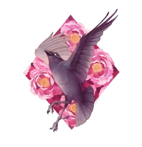 Porte-clé par l'illustratrice Lolita Picco