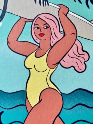 Surfer or mermaid?