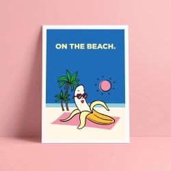 On the beach