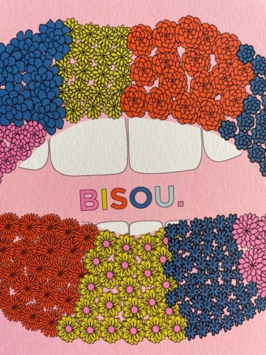 Bisou fleuri
