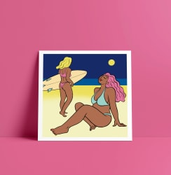 Sea surf and sun
