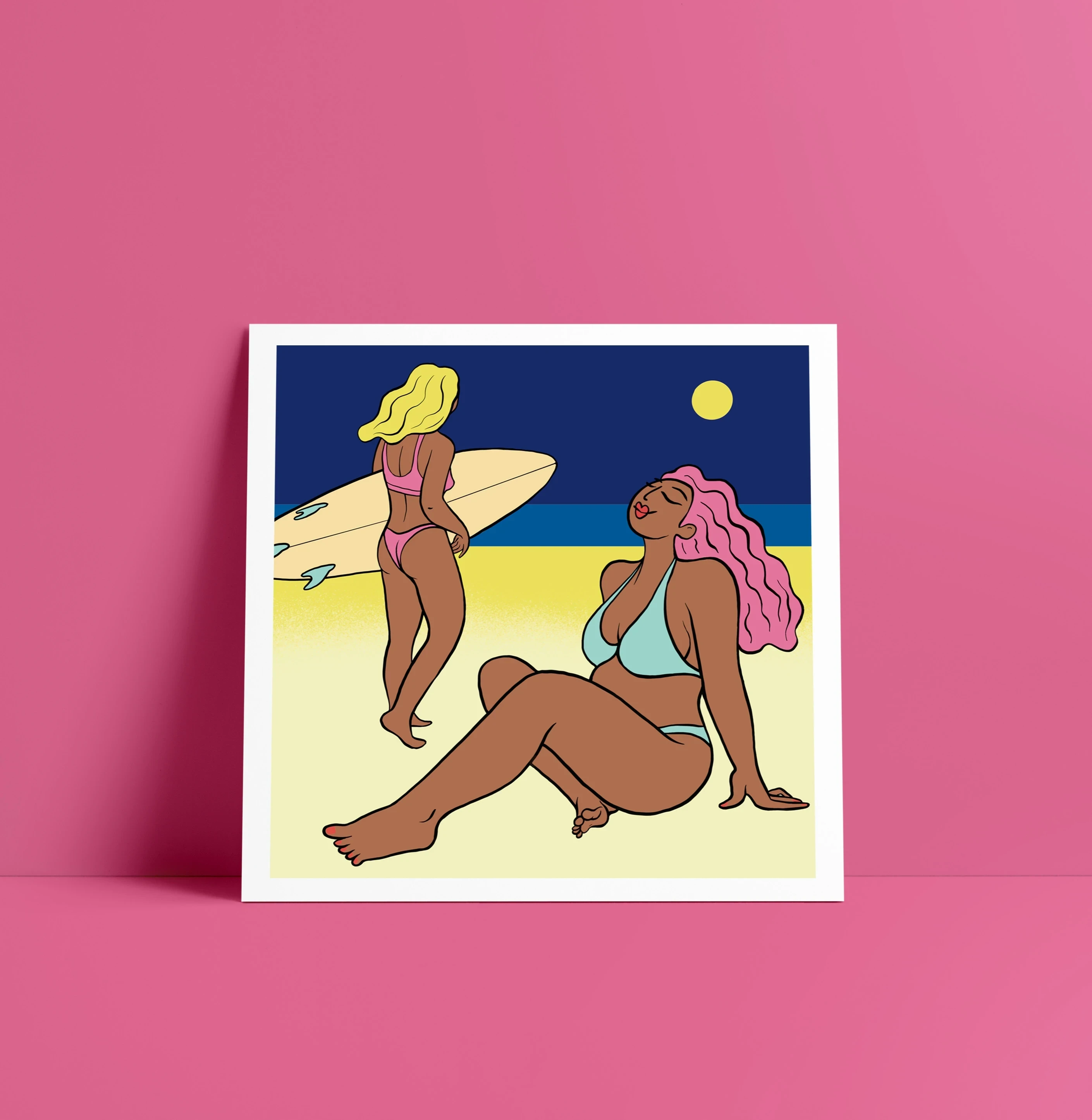 Sea surf and sun