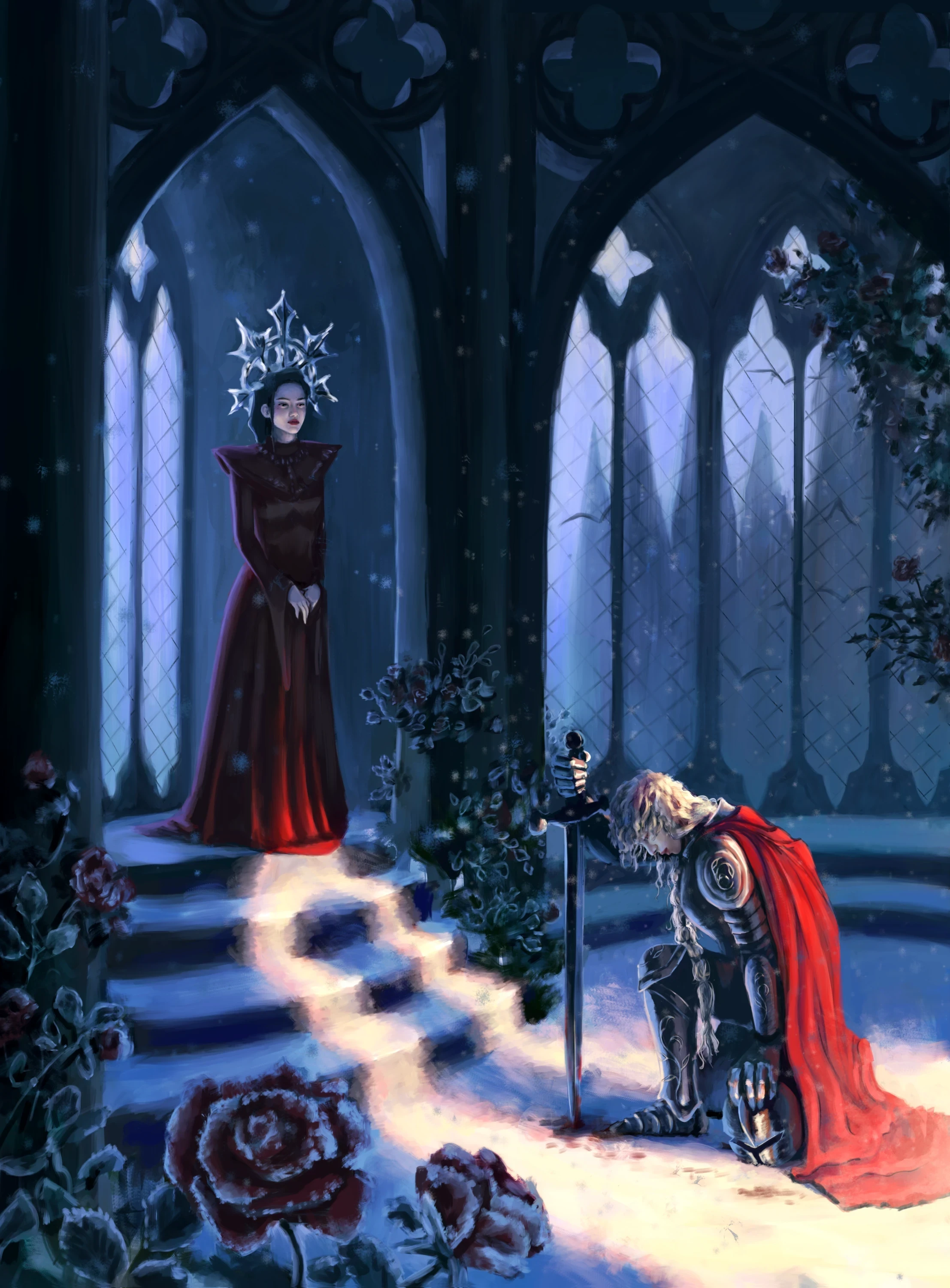 La Chevaleresse et la Reine