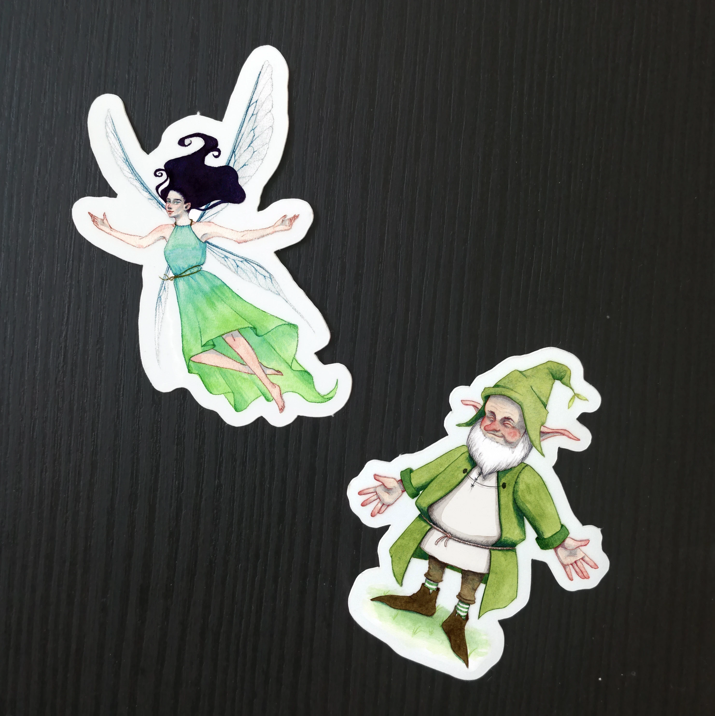 Stickers Fée et Lutin