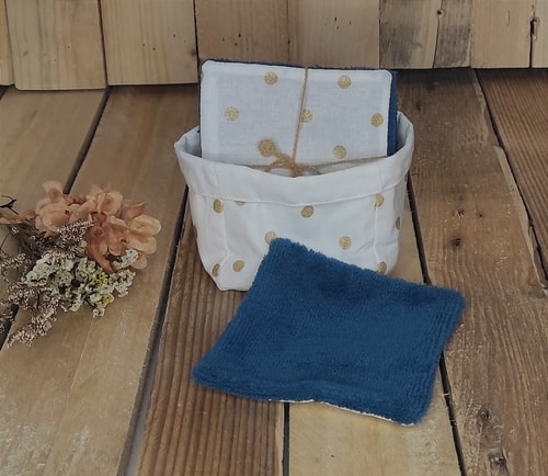 Coton démaquillant lavable