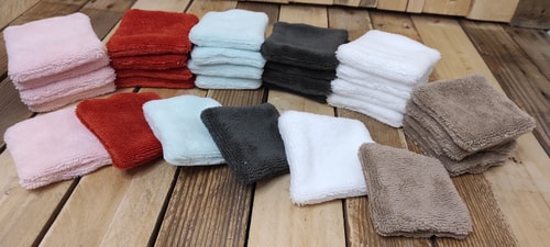 Mini coton démaquillant lavable