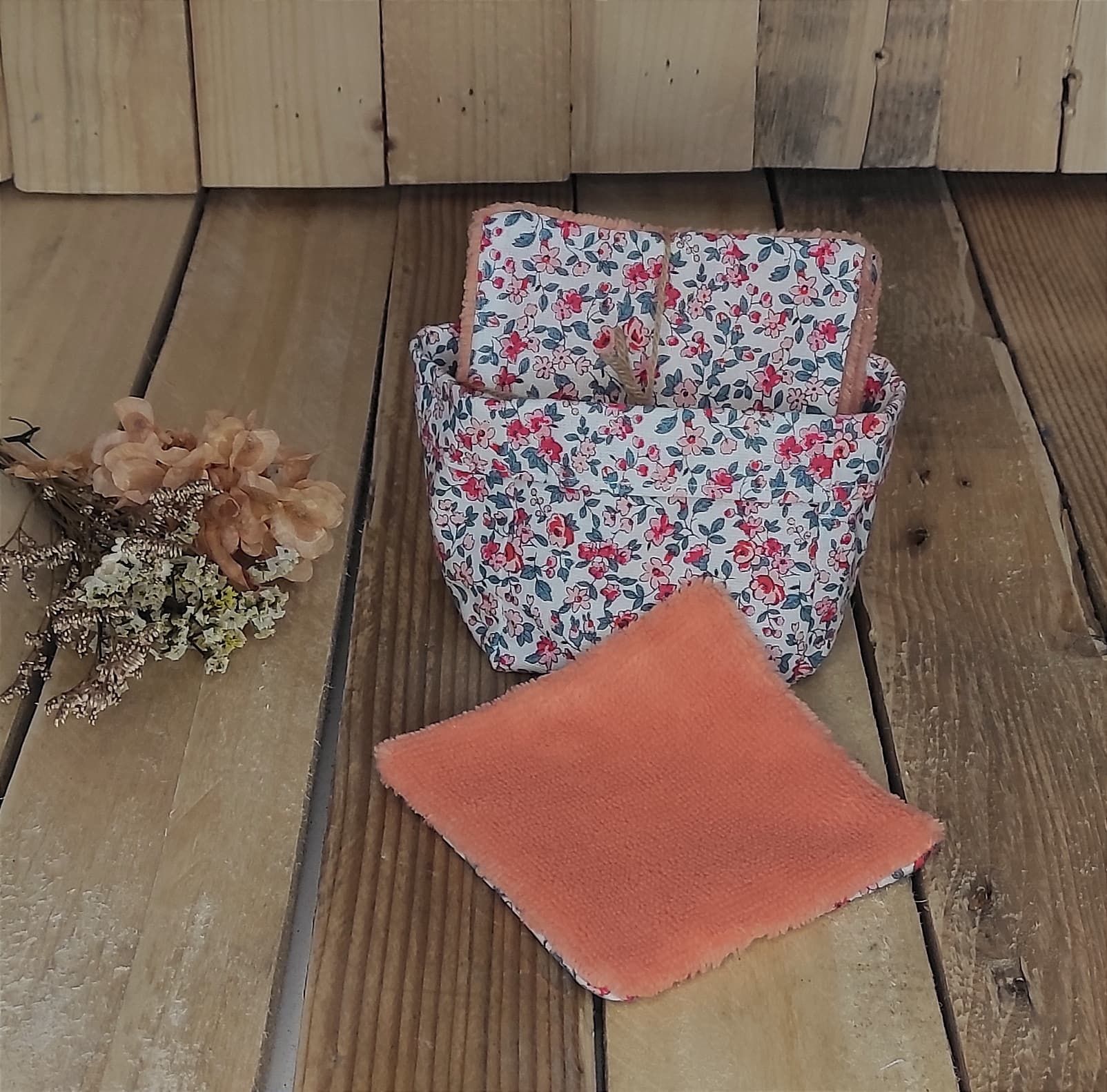 Coton démaquillant lavable