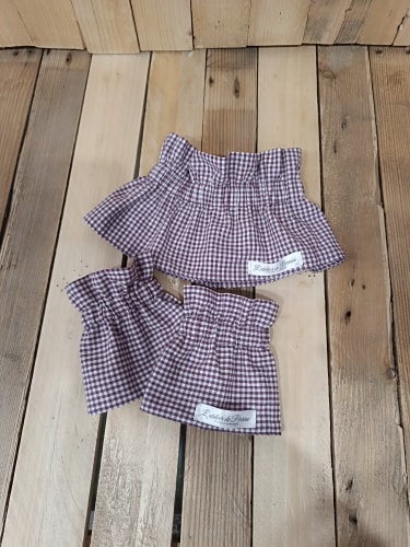 Col / Manchette "Iris"