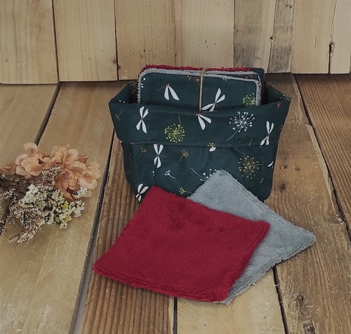 Coton démaquillant lavable