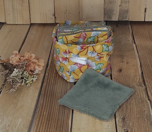 Coton démaquillant lavable