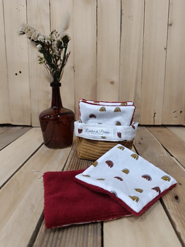 Lot de 4 avec Panier