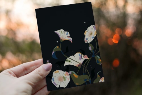 Carte postale capucines