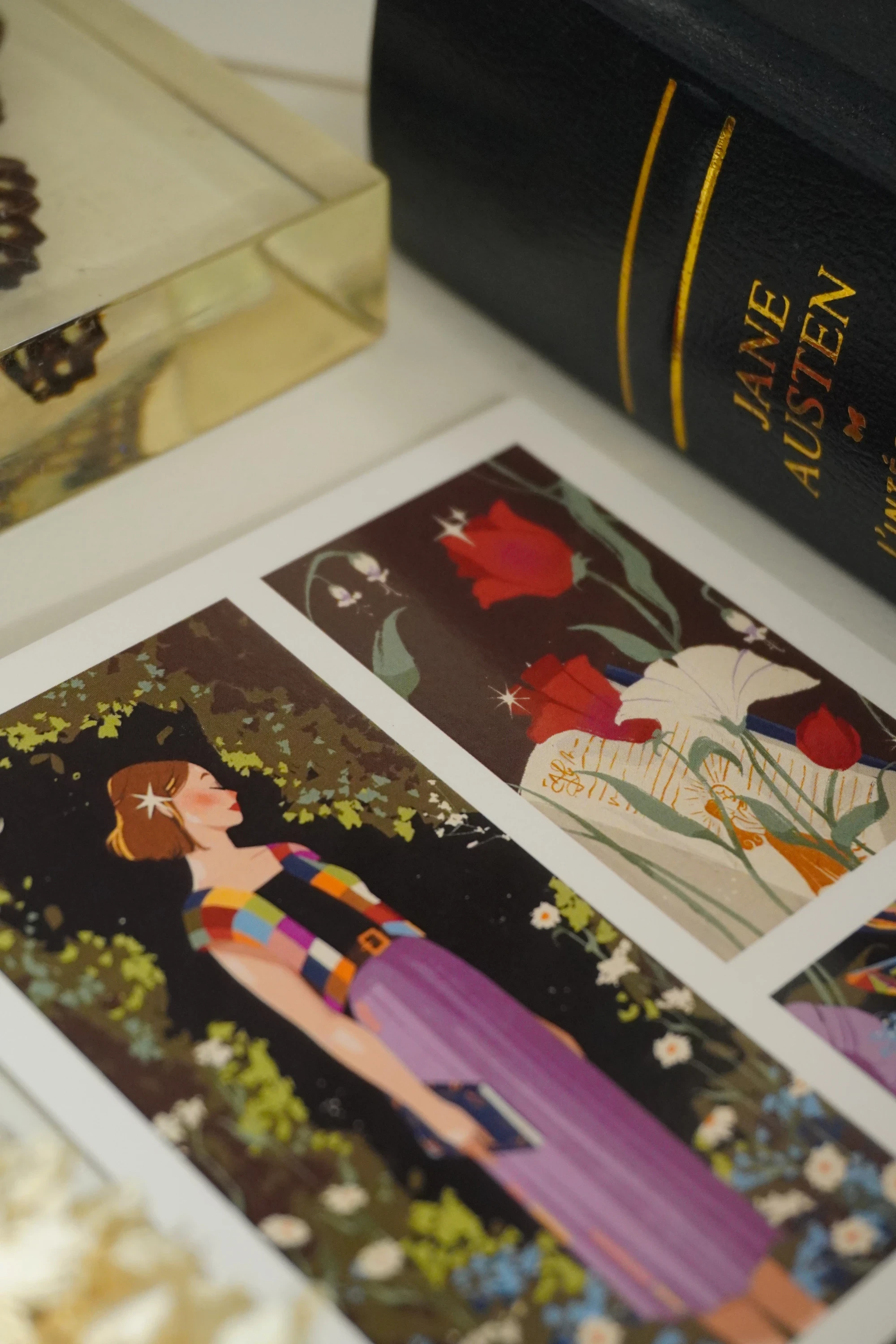 Carte postale petites poésies