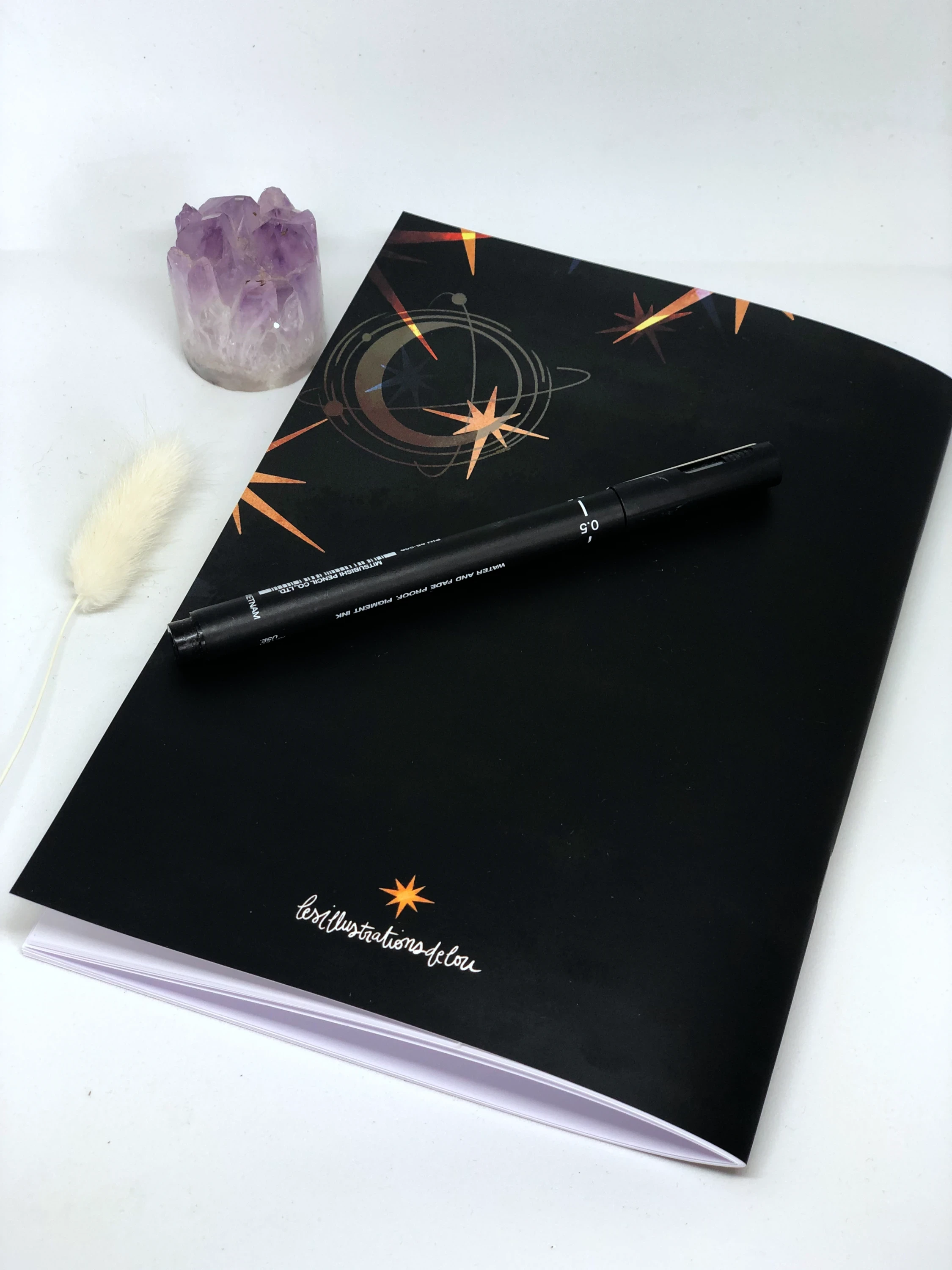 lot de 2 Carnet A5 "Seek Magic everyday "