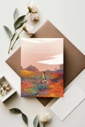 Carte postale Des fleurs pour ton anniversaire