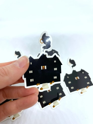 Sticker Witch house