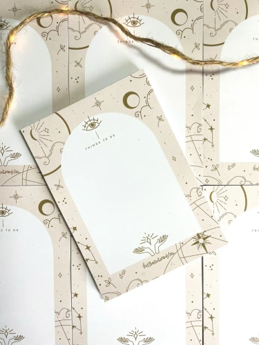 Bloc note Magie blanche