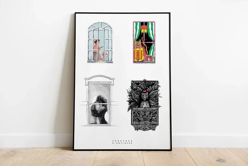 fenêtres d'artistes ( collab' )