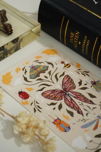 Carte postale metamorphosis