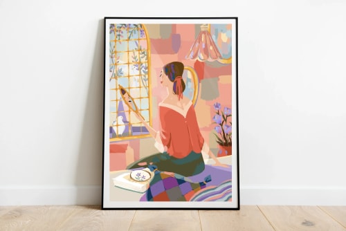 La brodeuse (fine art)