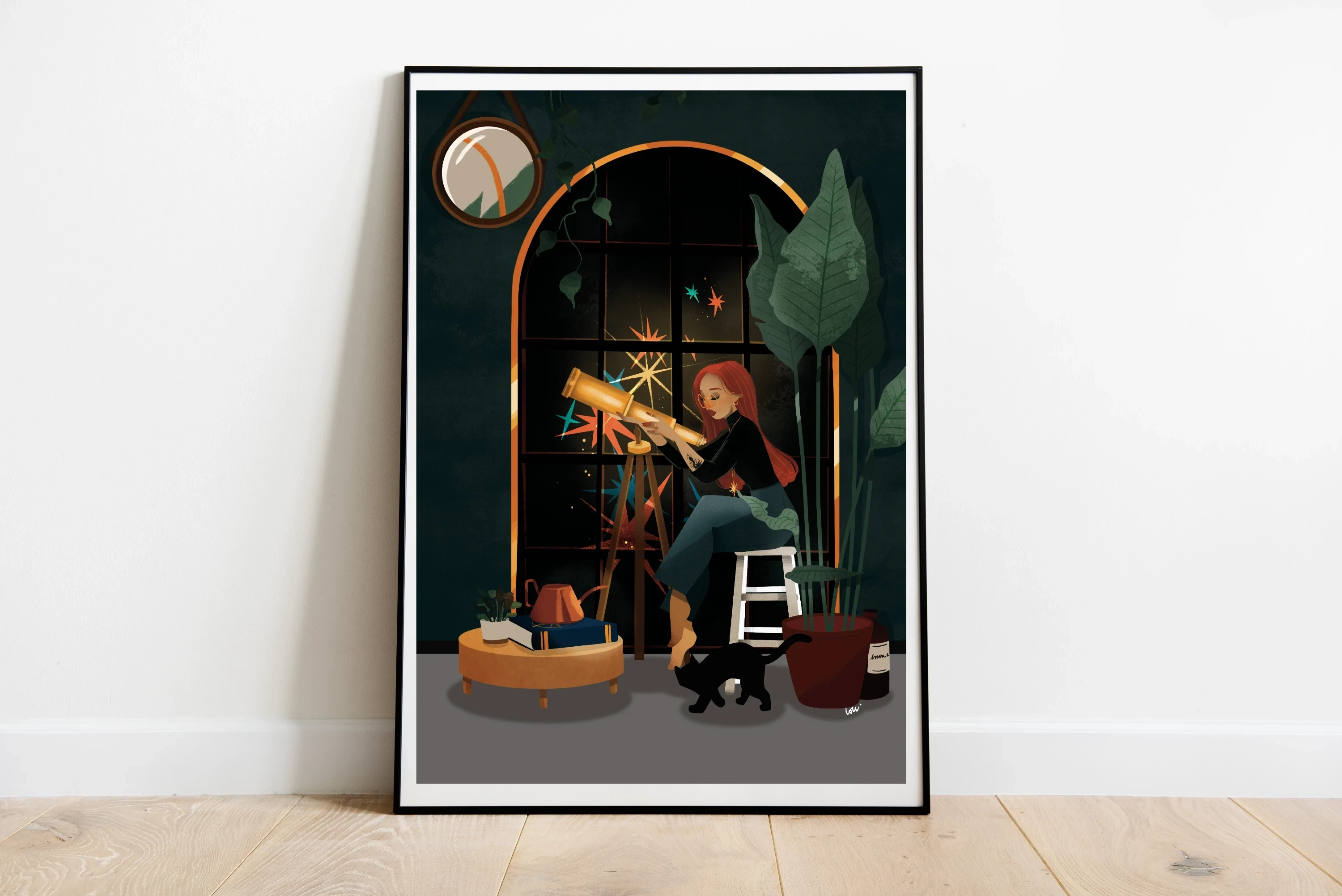 Lot : deux astronomes