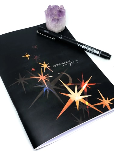 lot de 2 Carnet A5 "Seek Magic everyday "