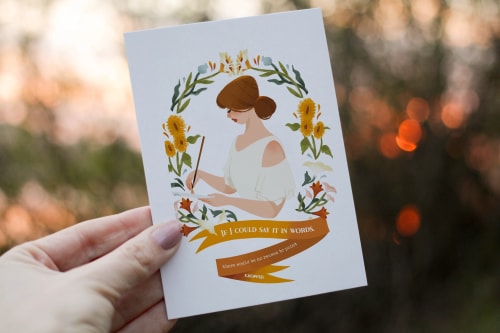 Carte postale If I could say it in words