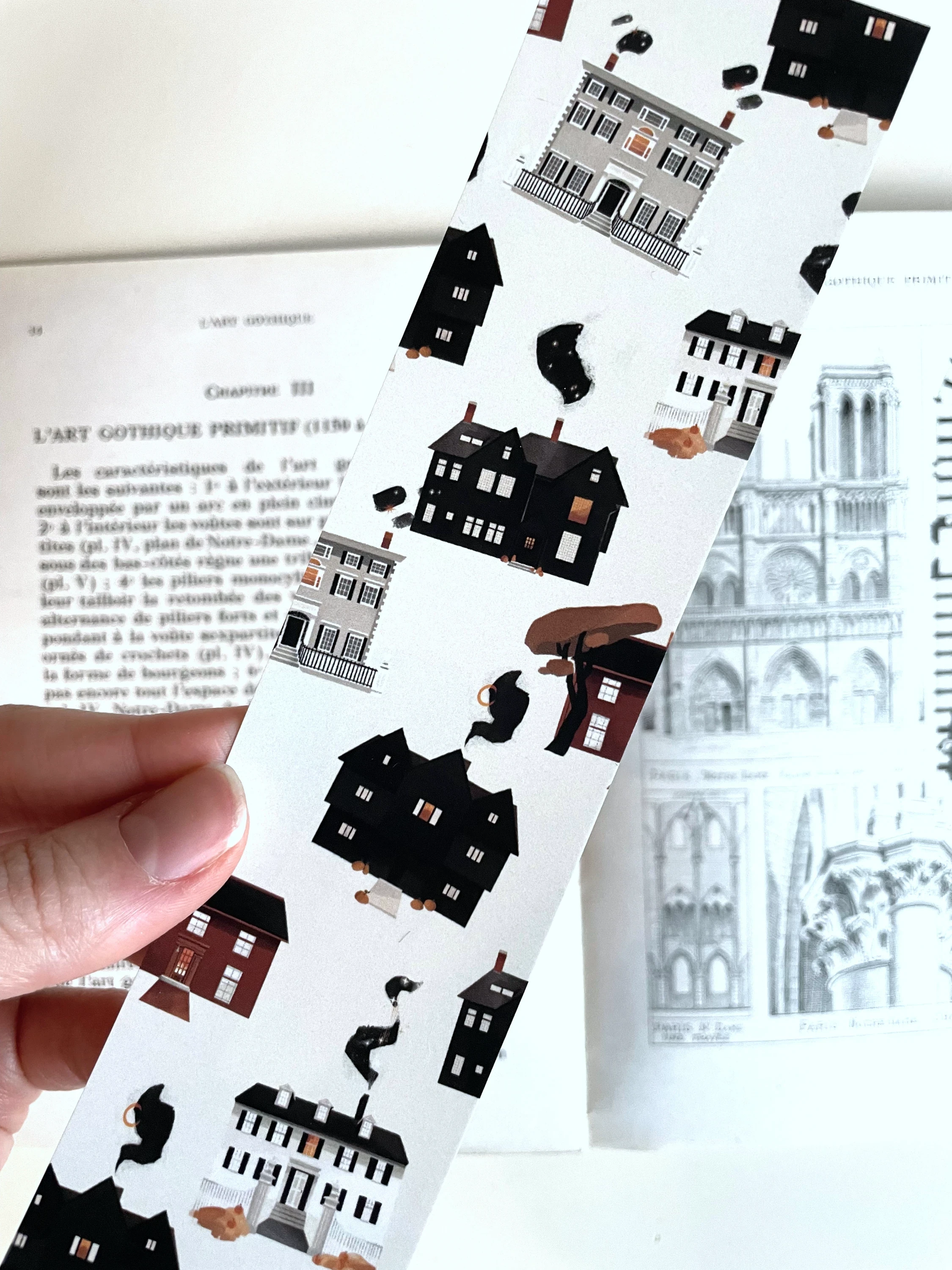 Marque page Salem houses