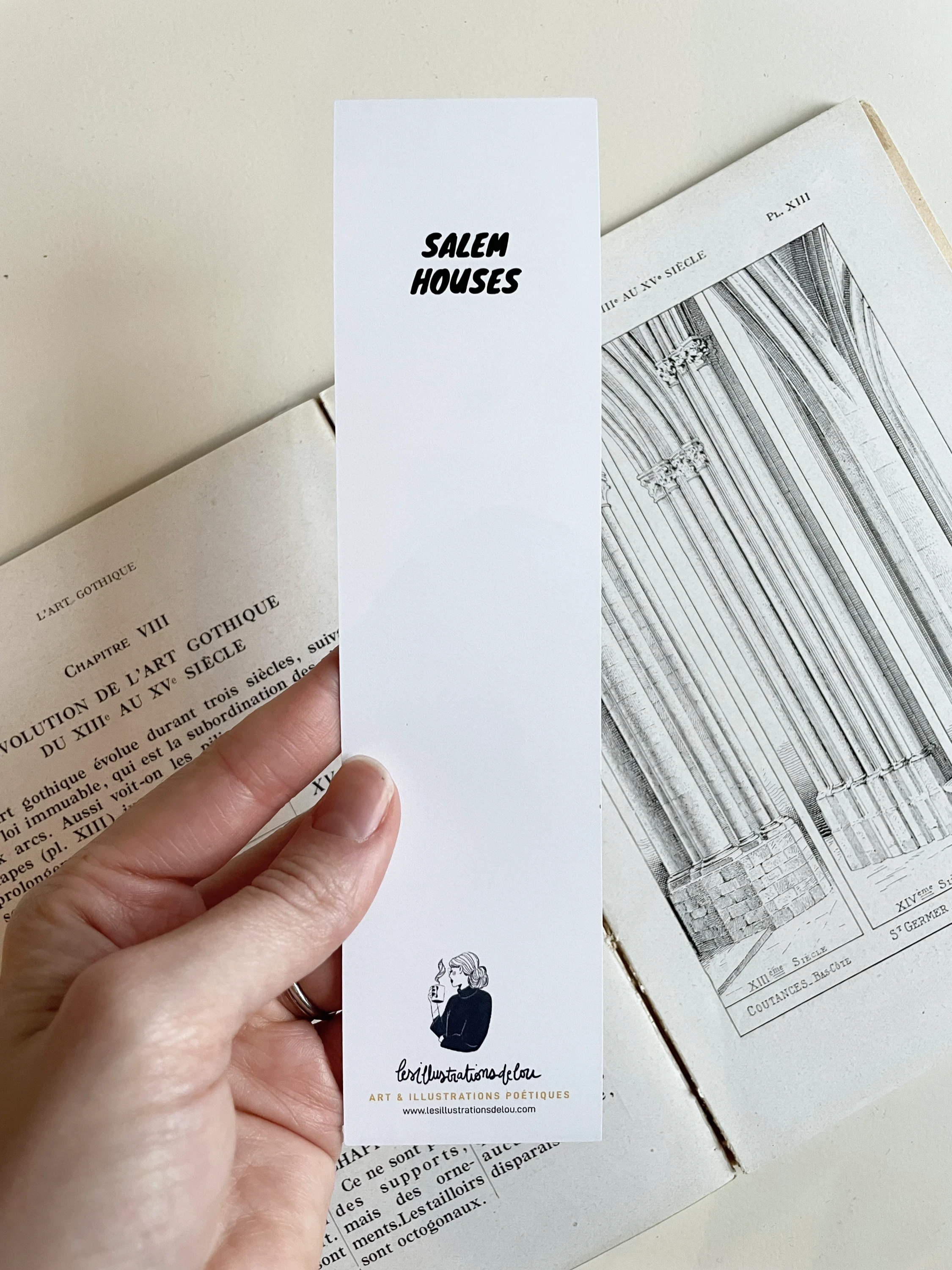 Marque page Salem houses