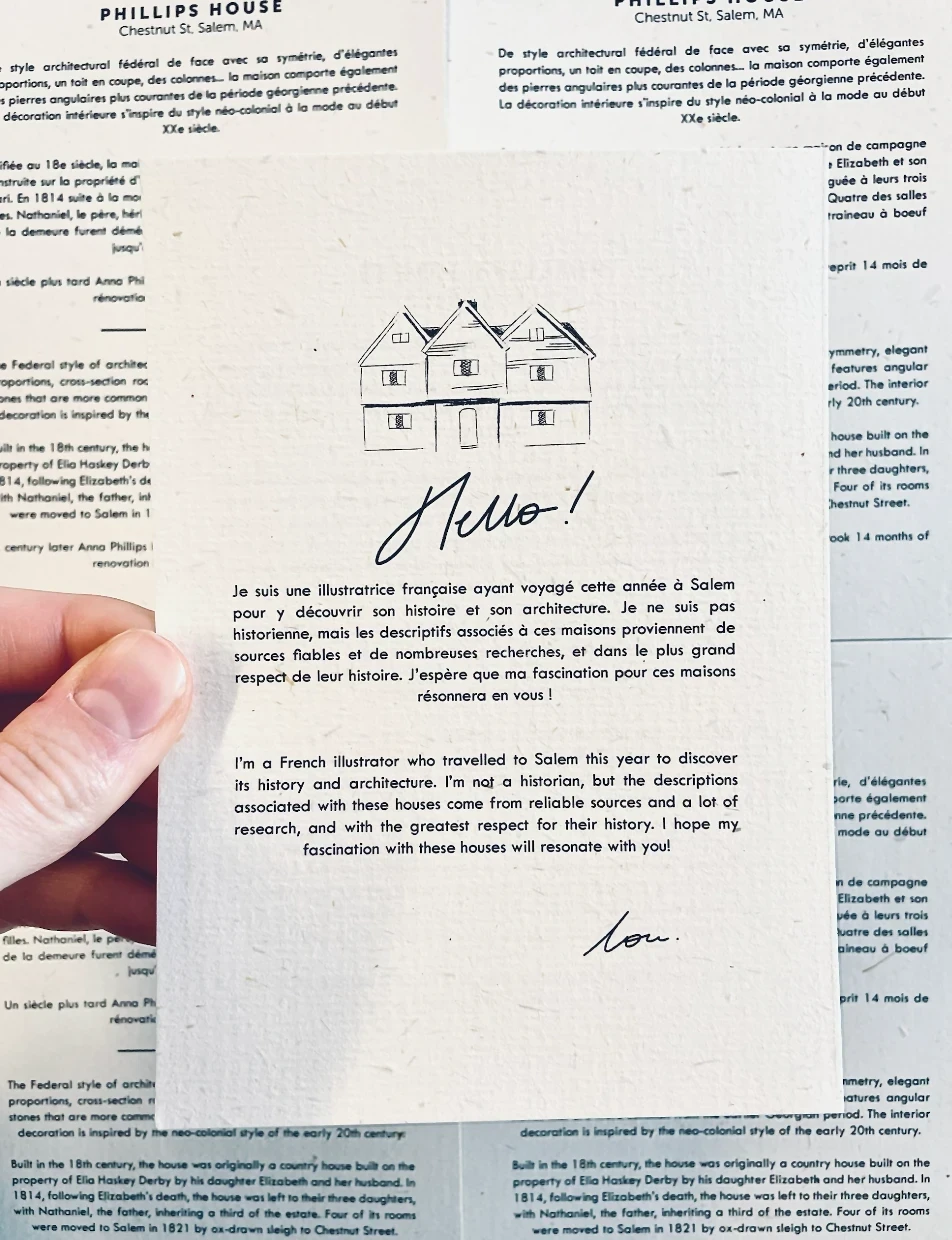 Affiche Nathaniel Hawthorne birthplace