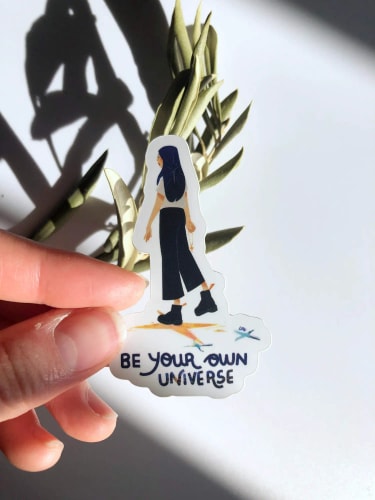 Sticker Be your own universe