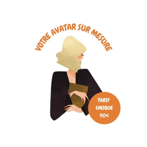 Votre avatar pour réseaux sociaux