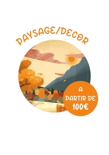 Votre décor seul ou portrait personnalisé avec décor