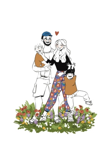 Votre portrait esquissé digital