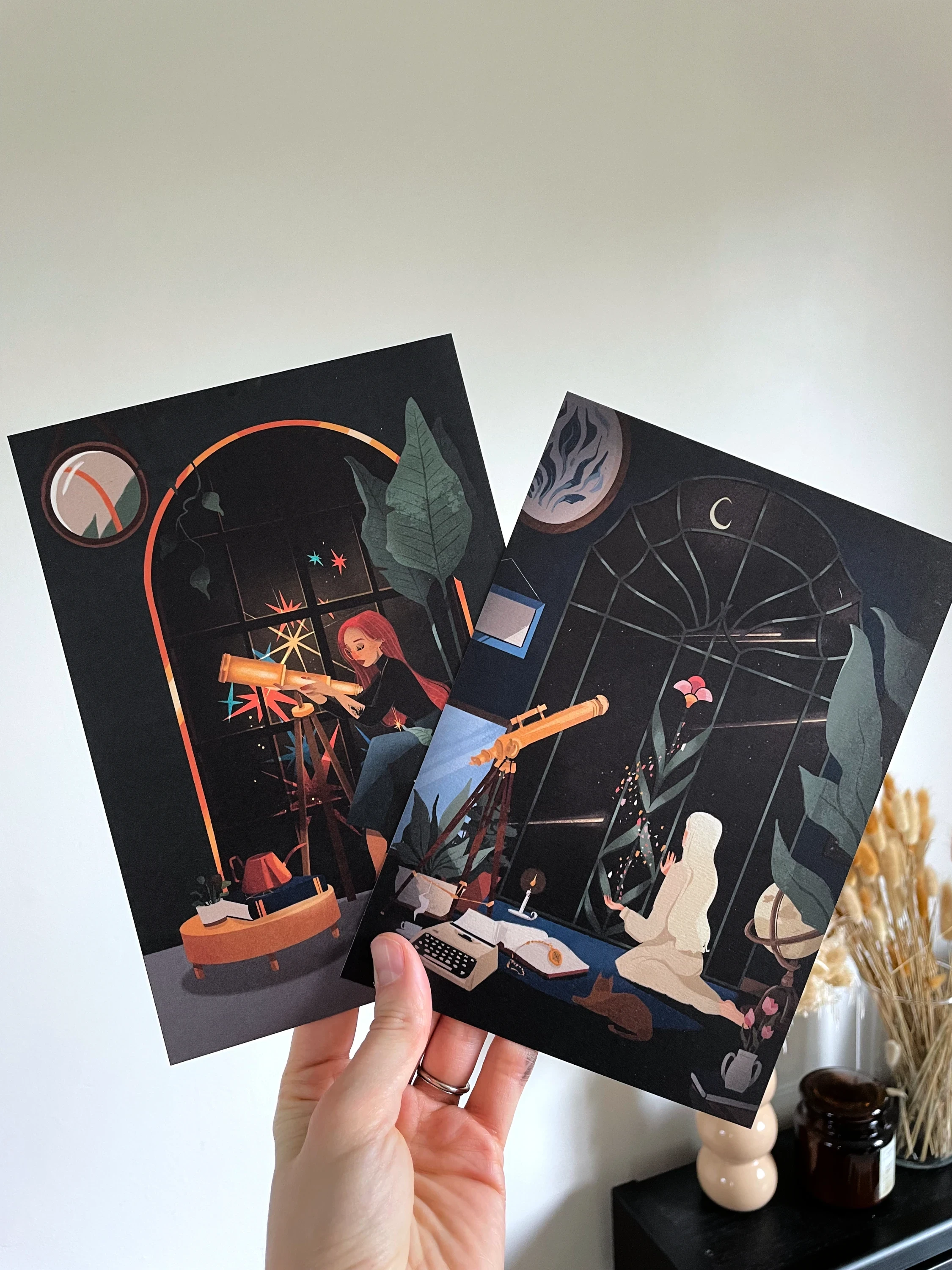 Lot : deux astronomes