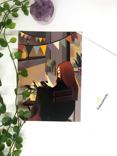 Carte postale  La grue