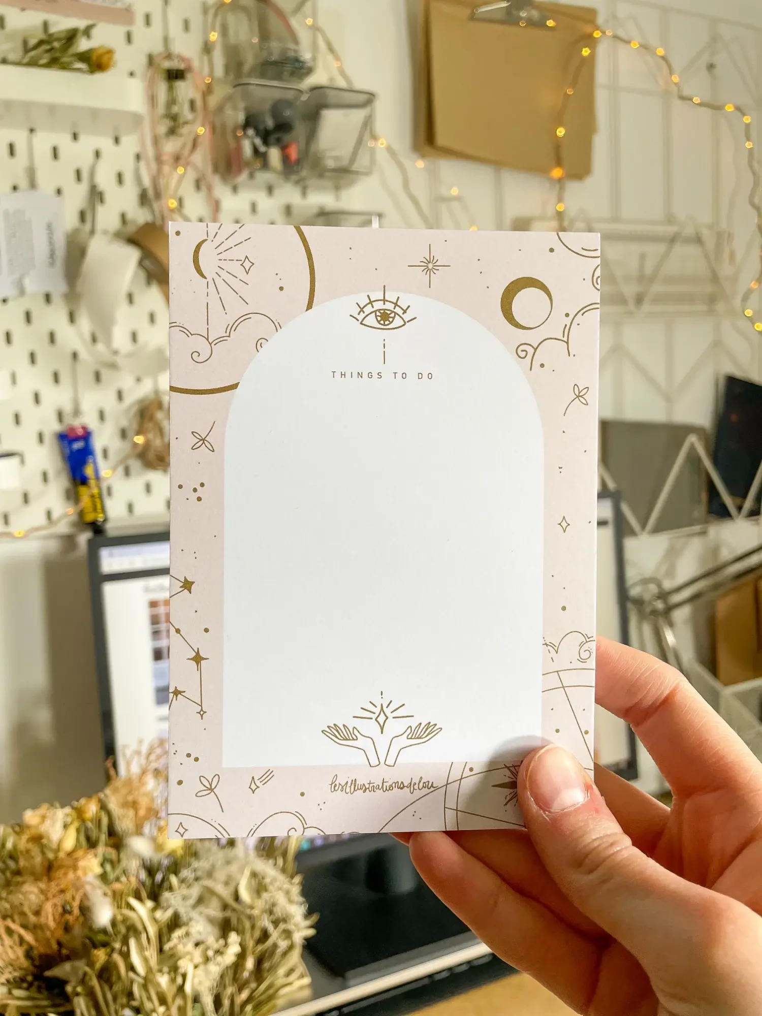 Bloc note Magie blanche