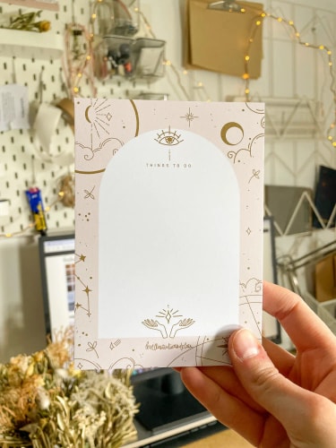 Bloc note Magie blanche