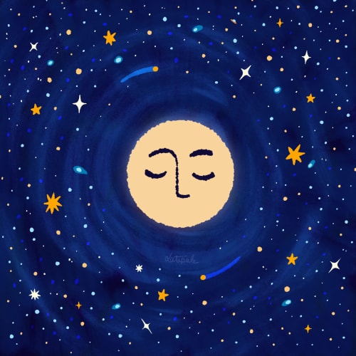 Bannières étoilées derrière un texte souhaitant la bienvenue sur le site de Latipule !