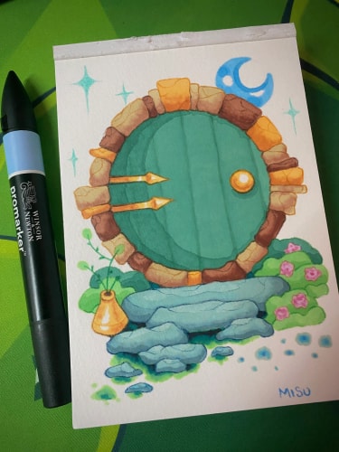 Hobbit Door A6