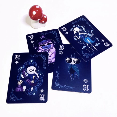 Le jeu de cartes Hollow Knight