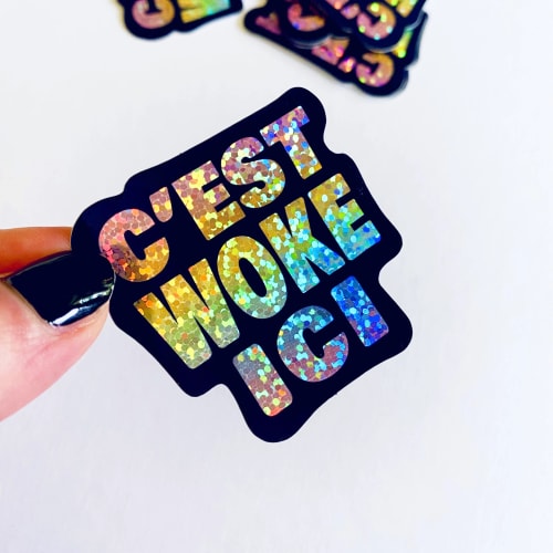 Sticker Woke