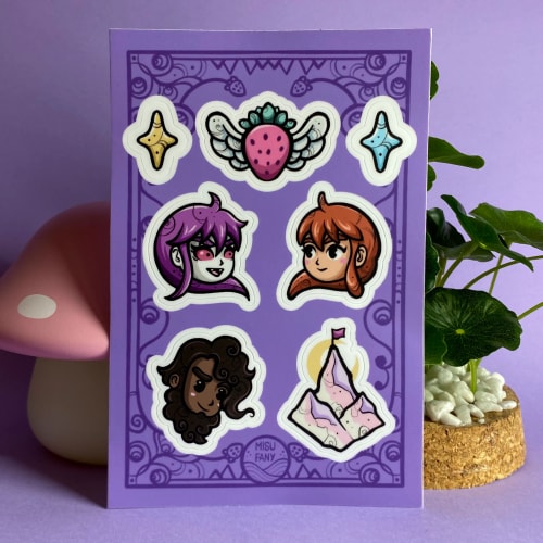 Planche Stickers Celeste