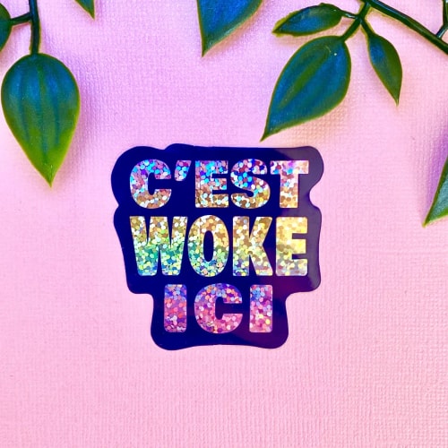 Sticker Woke