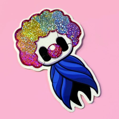 Sticker Knight Clown