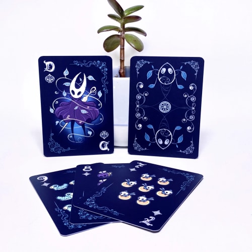 Le jeu de cartes Hollow Knight