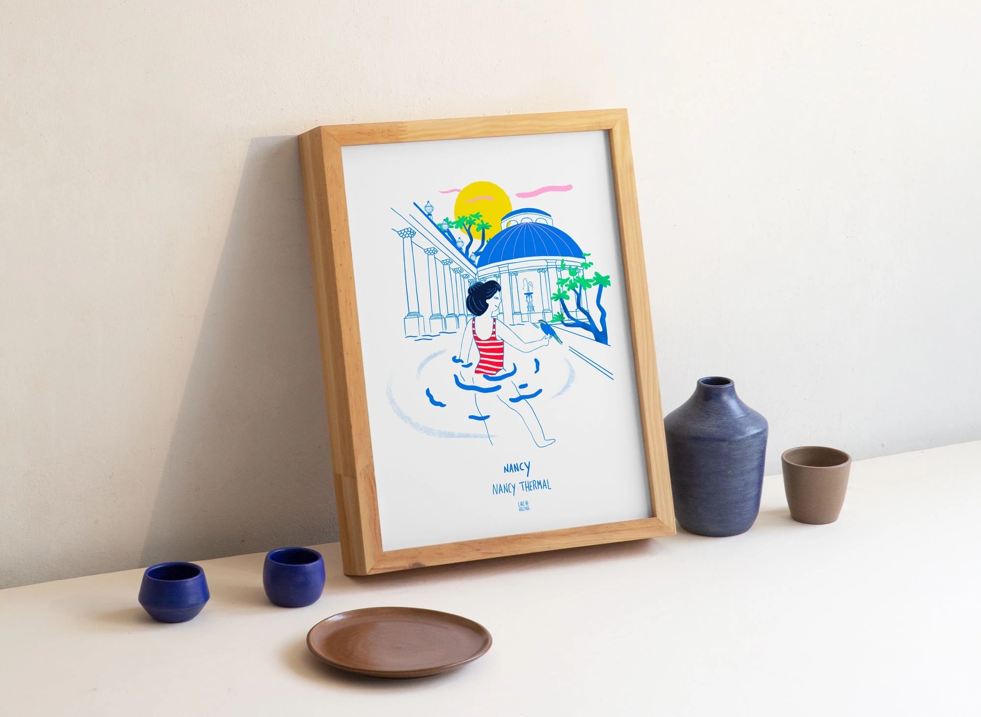 Nancy Thermal - Carte A5