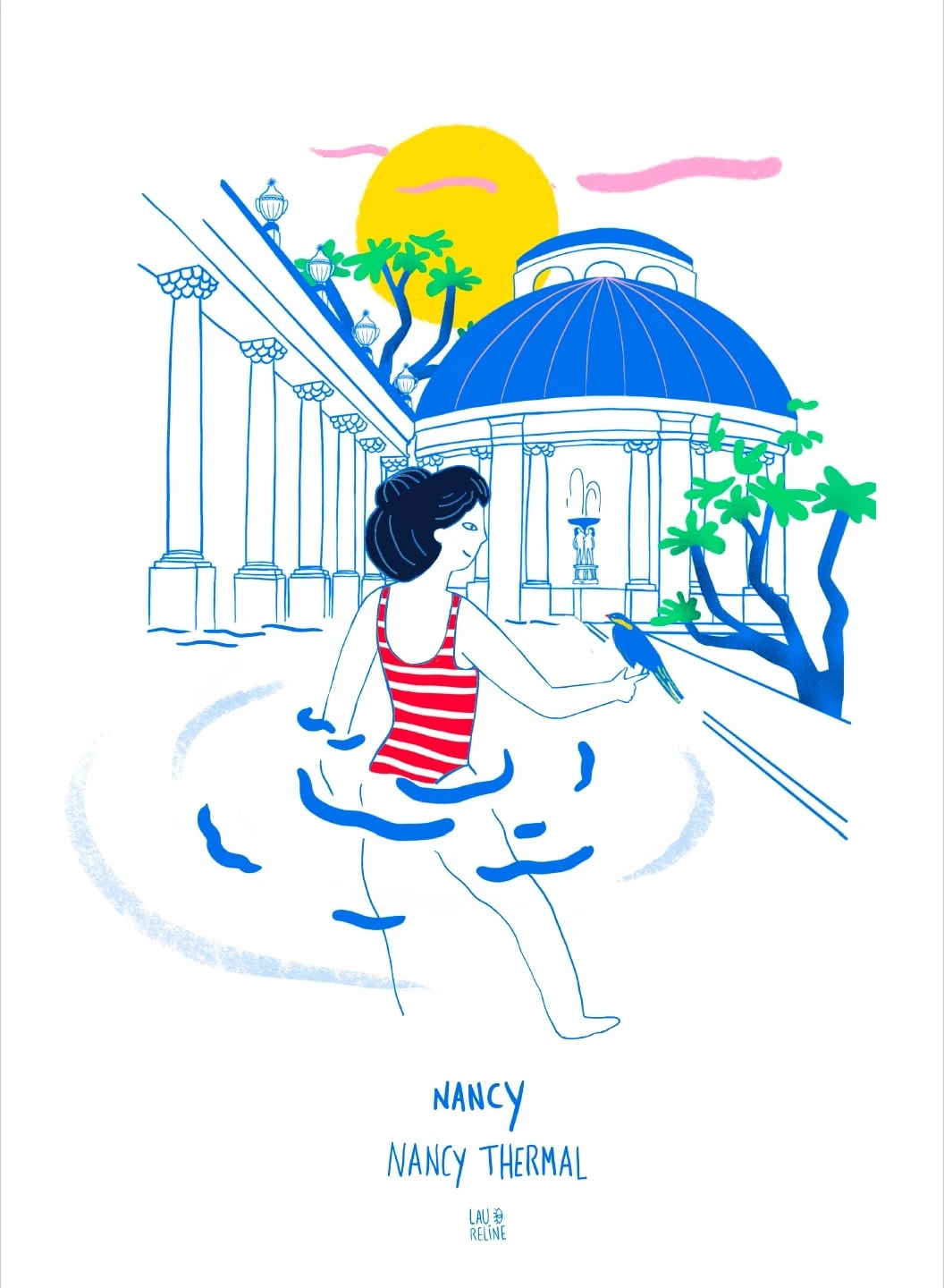 Nancy Thermal - Carte A5