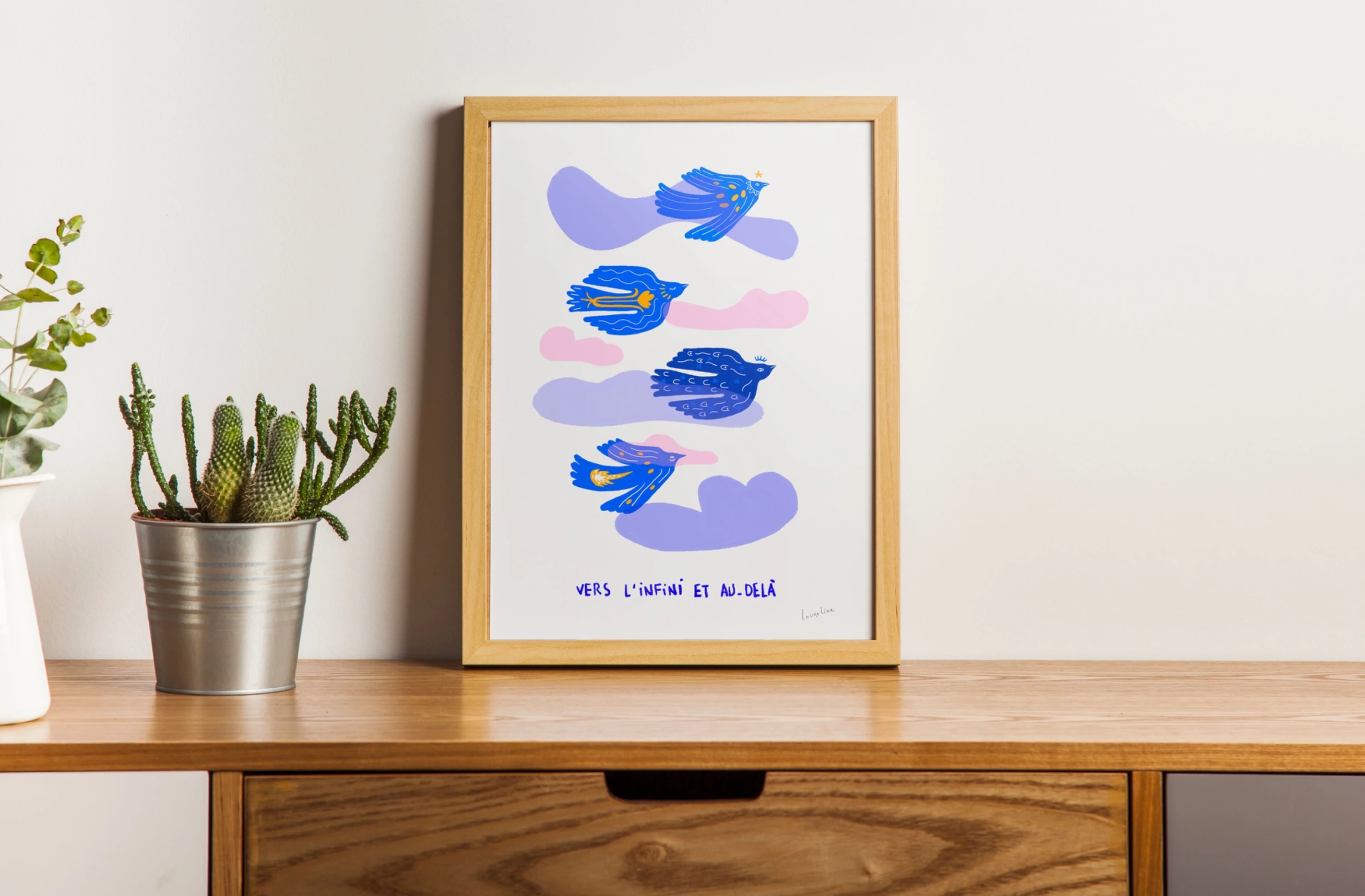 Affiche "Vers l'infini et au delà" - A4